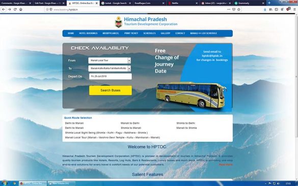 Rohtang Pass Electric Bus Fare Schedule How To Book Vargis Khan