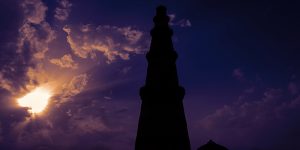 Sunrise at Qutub Minar