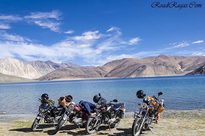 rent a motorcycle in Leh