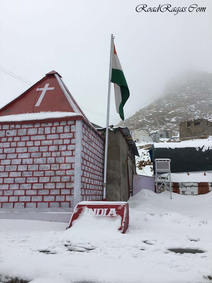 snowfall in ladakh in september