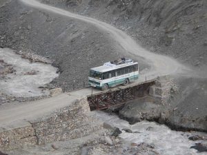 Leh to Delhi by Bus via Manali