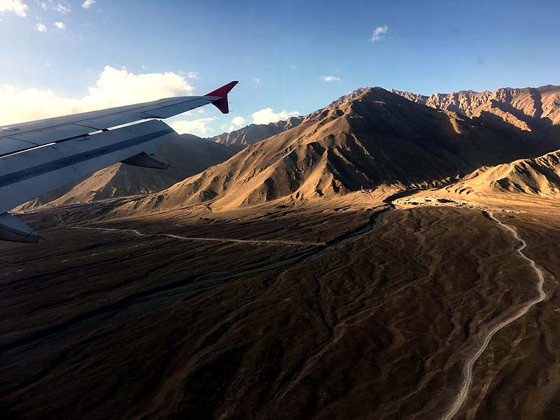 ladakh by flight