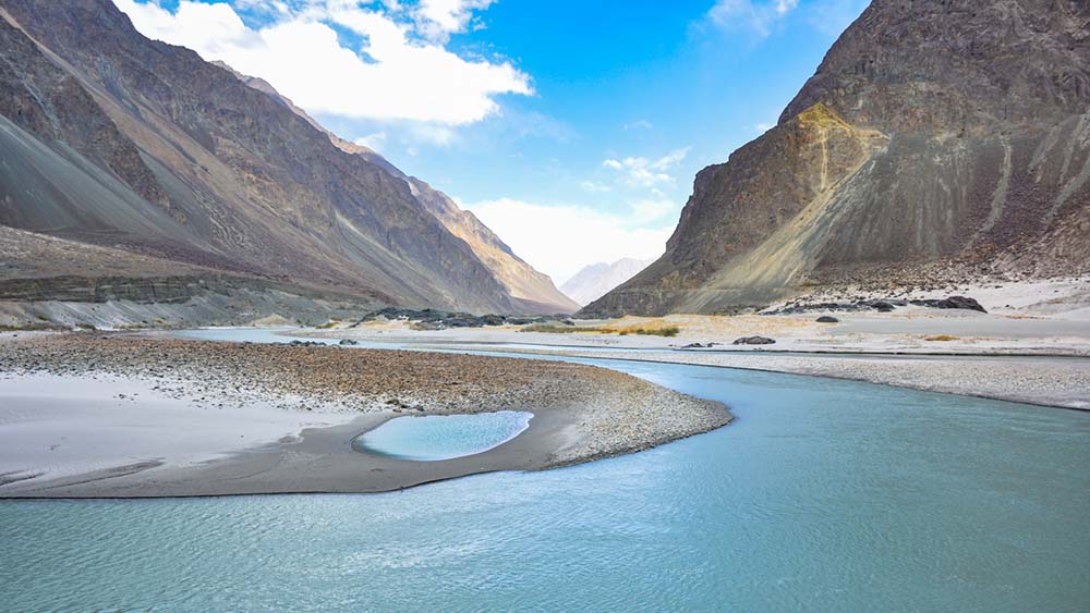 sangam point ladakh