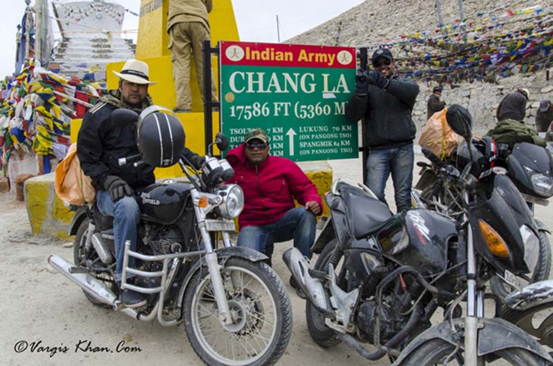 Leh to Pangong Lake via Changla Pass