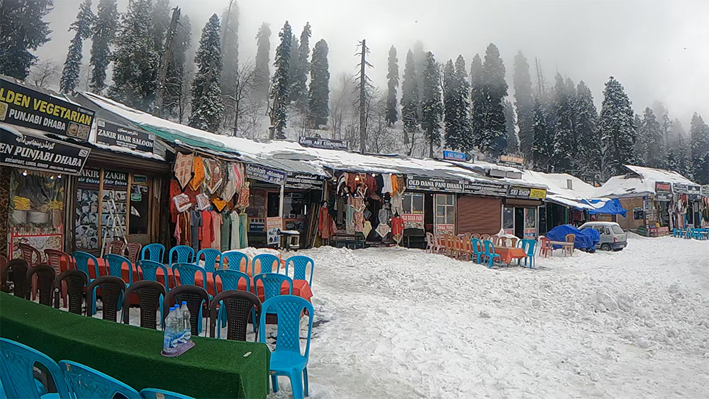 Srinagar to Gulmarg in January - February