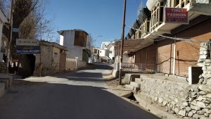 leh city in february