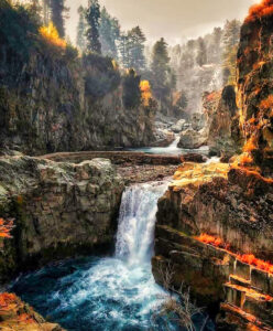 aharbal waterfall