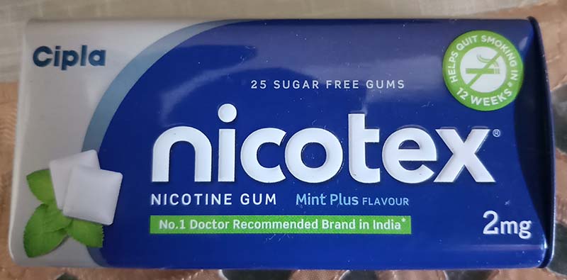 does nicotine gum help quit smoking