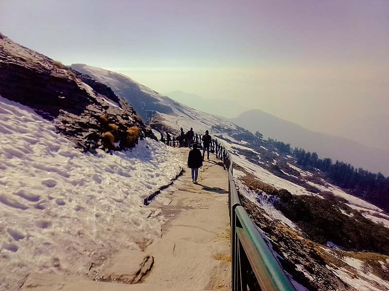 tungnath trek distance in hindi