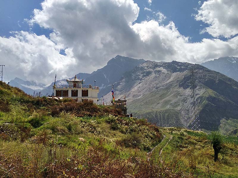 labrang gompa in lahaul valley