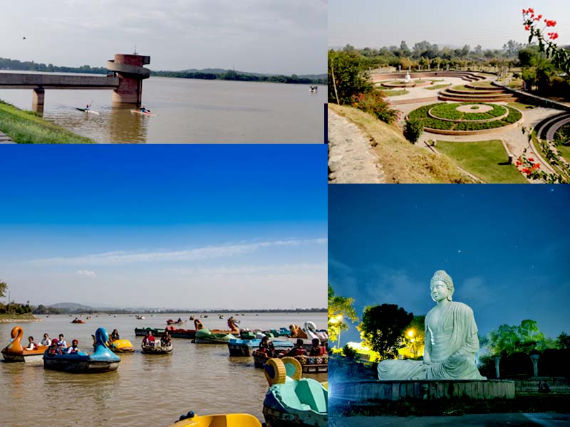 sukhna lake in chandigarh