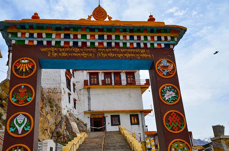 Key Monastery gate