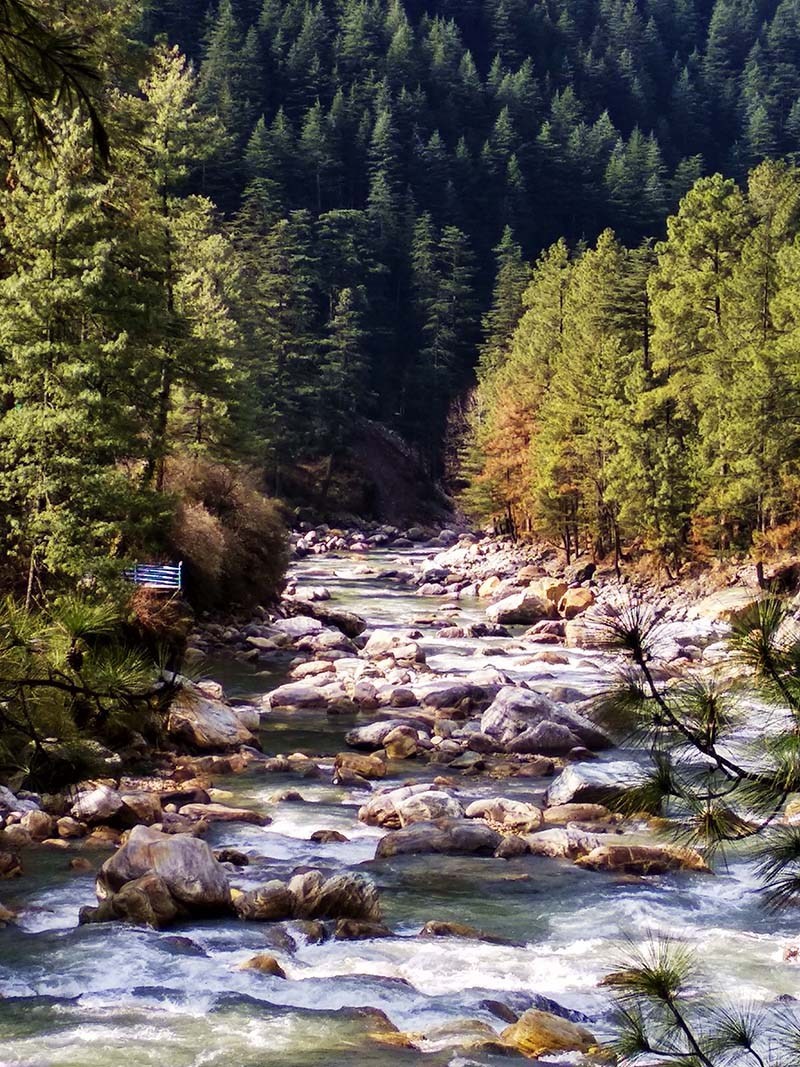 views near malana village