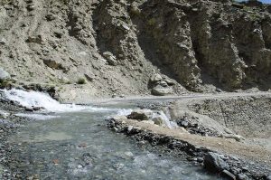 Motorcycle Water Crossing