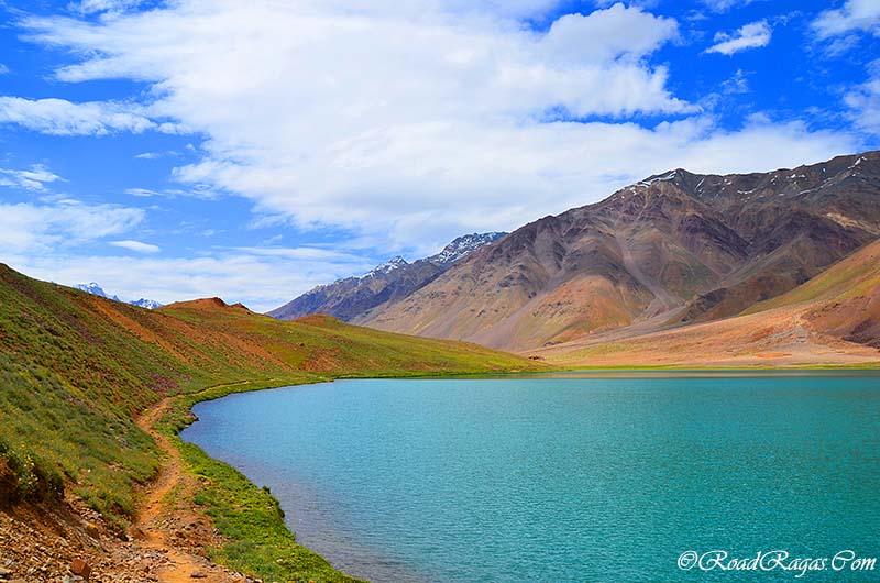 beautiful lake in spiti valley