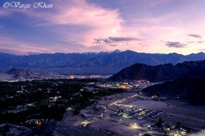 leh city at night