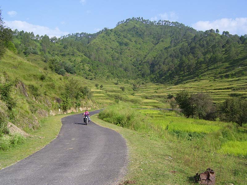 palampur tourist road map