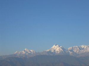 panchuli peaks from chaukori