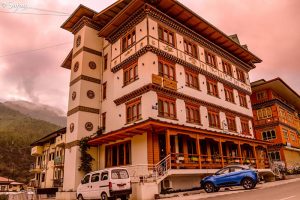 Our hotel at Thimpu