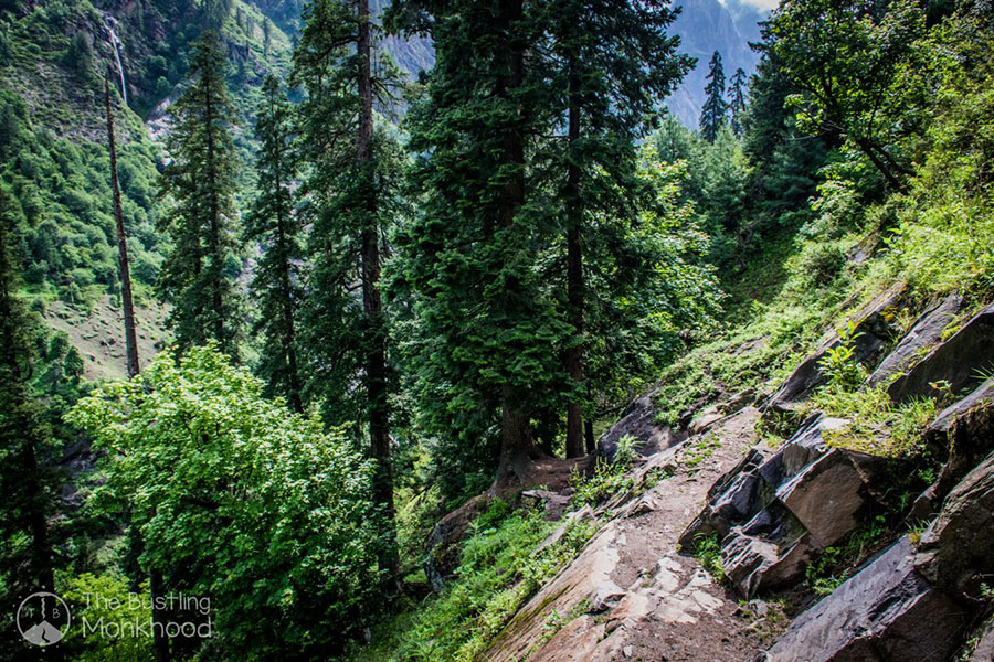 trekking to kheerganga