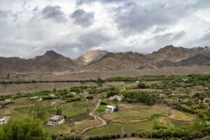 snowfall at khardung la