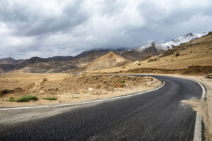 snowfall at khardung la