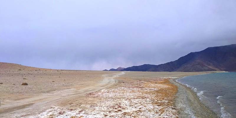 The road from Pangong to Hanle