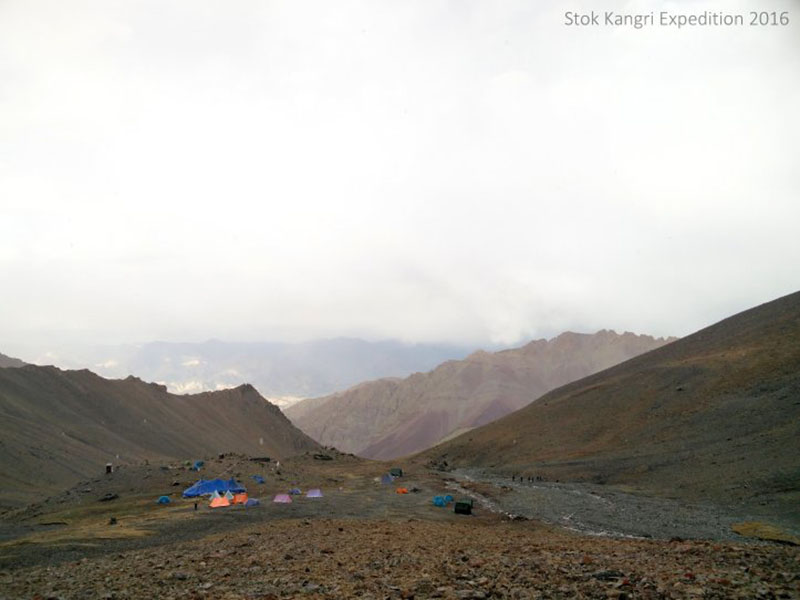 base camp of stok kangri
