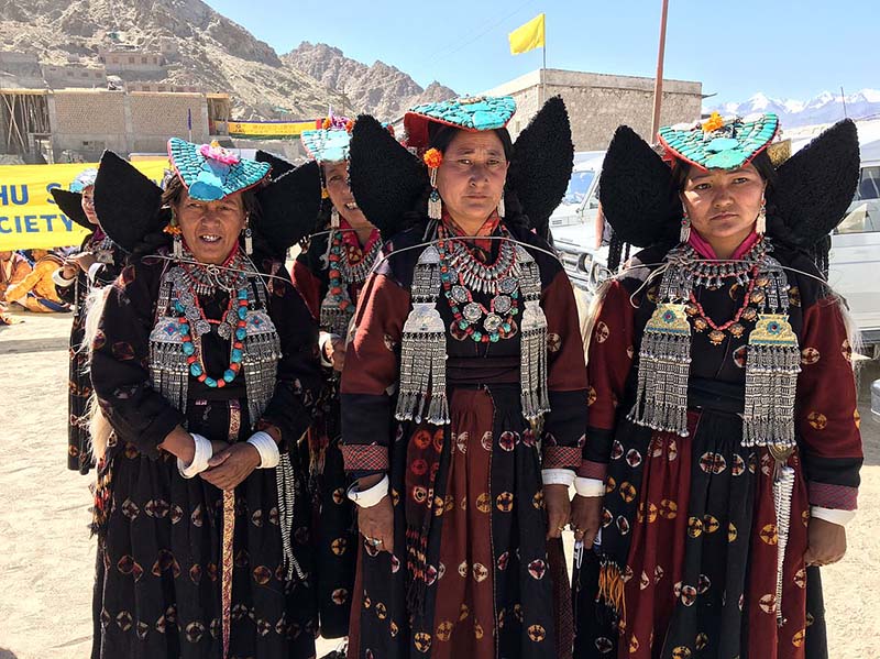 women of ladakh