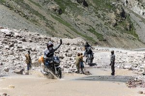 ladakh on 150cc pulsar
