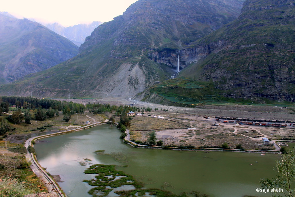 Sissu Waterfall And Lake 