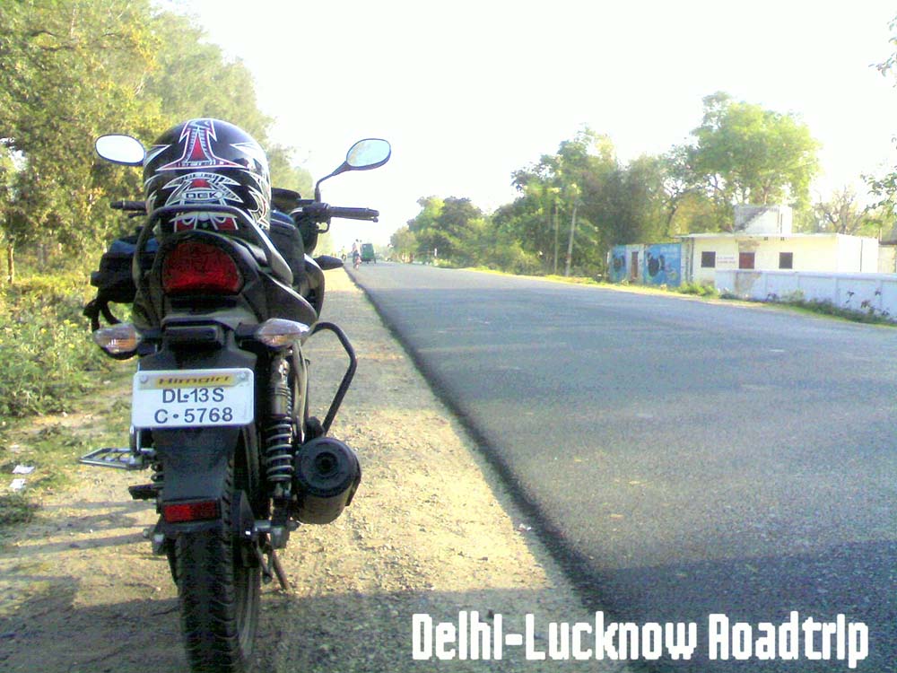 delhi to lucknow bike ride