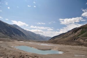 lake formations near Drang Drung