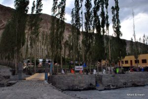 campsite between Phonjila and Wanla