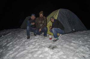 camping at chopta
