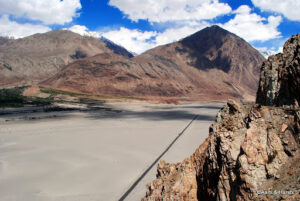 nubra valley sand dunes​