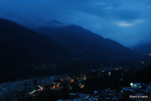 The view from Dharma Guest house, Manali