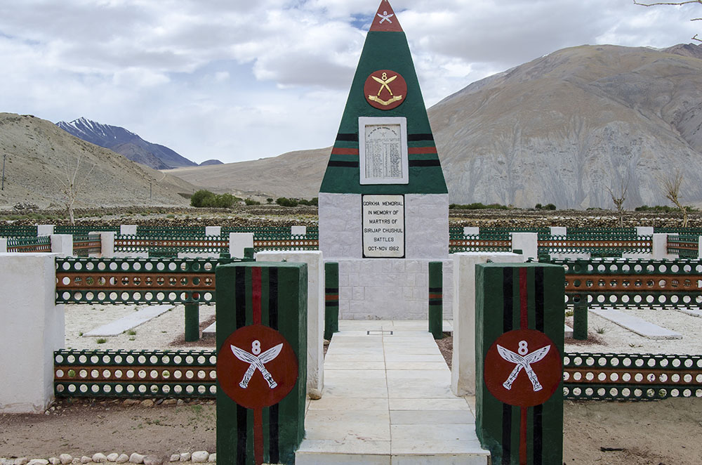 chushul war memorial