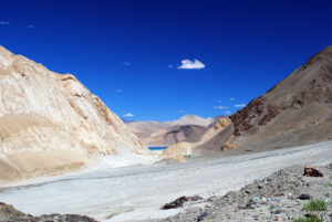 Leh to Pangong Lake by Bike
