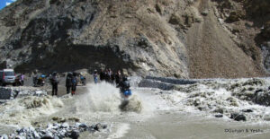 water crossings near pangong