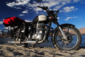 Leh to Pangong Lake by Bike