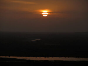 Sunset from Medak fort