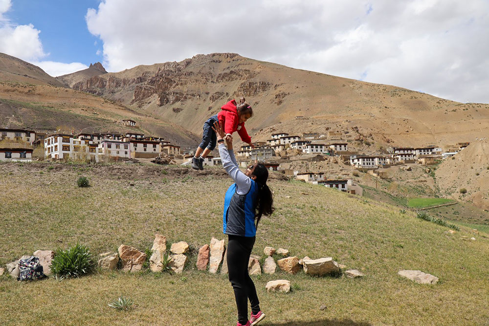 family trip to spiti valley