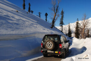 rohtang pass in march