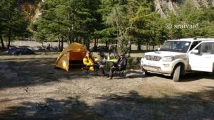 camping in spiti valley