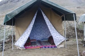 camping in spiti valley