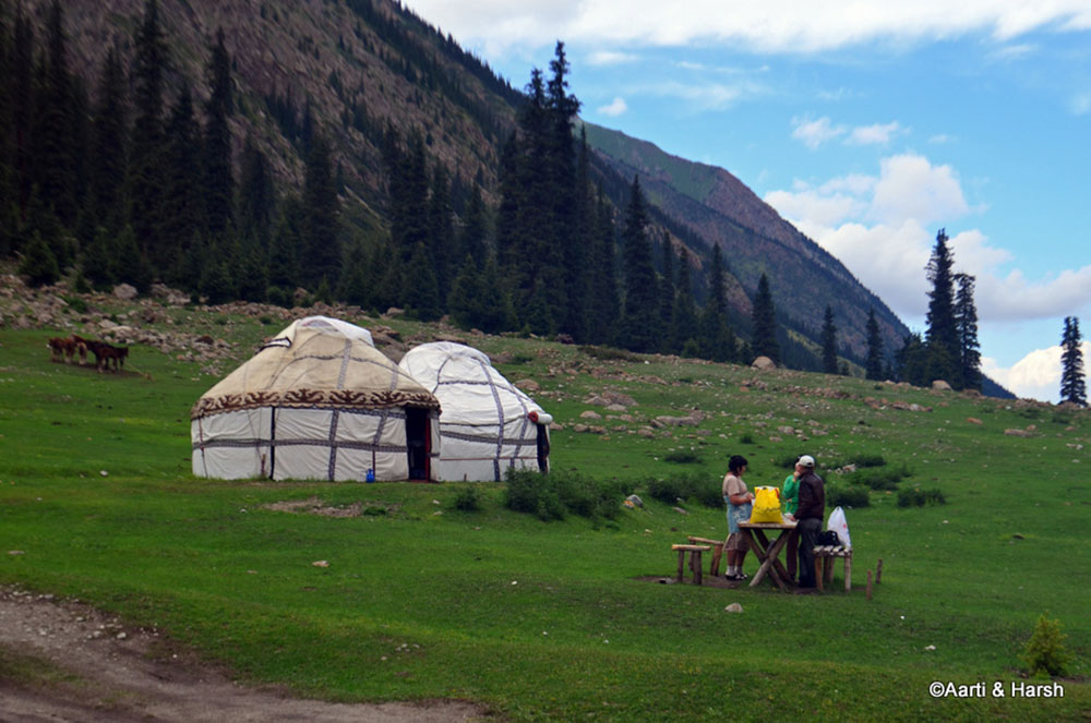 Barskoon Valley and Camping in Kyrgyzstan