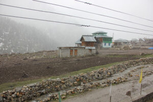 snowfall in chitkul