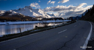 The drive towards Maloja