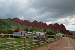 meadow near Jeti Oguz